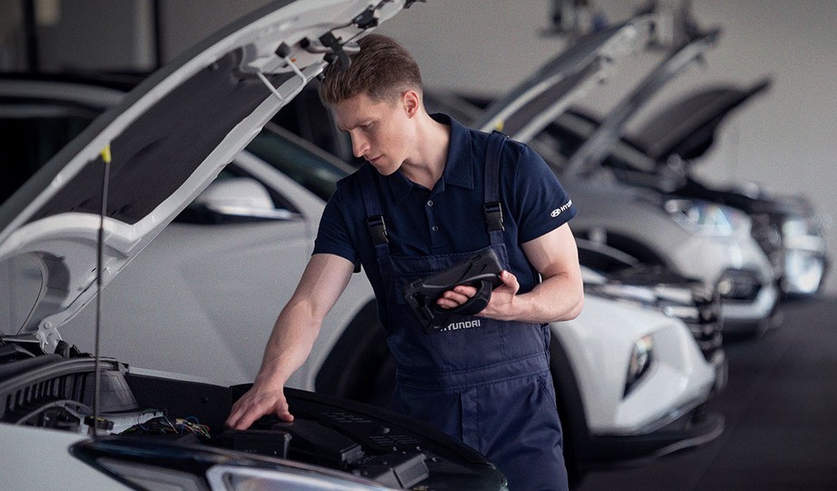 Диагностика Hyundai.